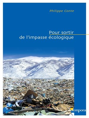 cover image of Pour sortir de l'impasse écologique